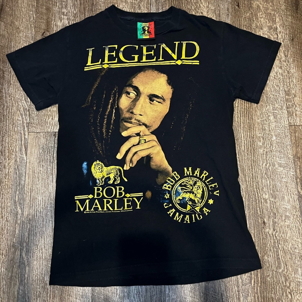 Bob Marley 2005 Legend Shirt Size S Jamaica Collection